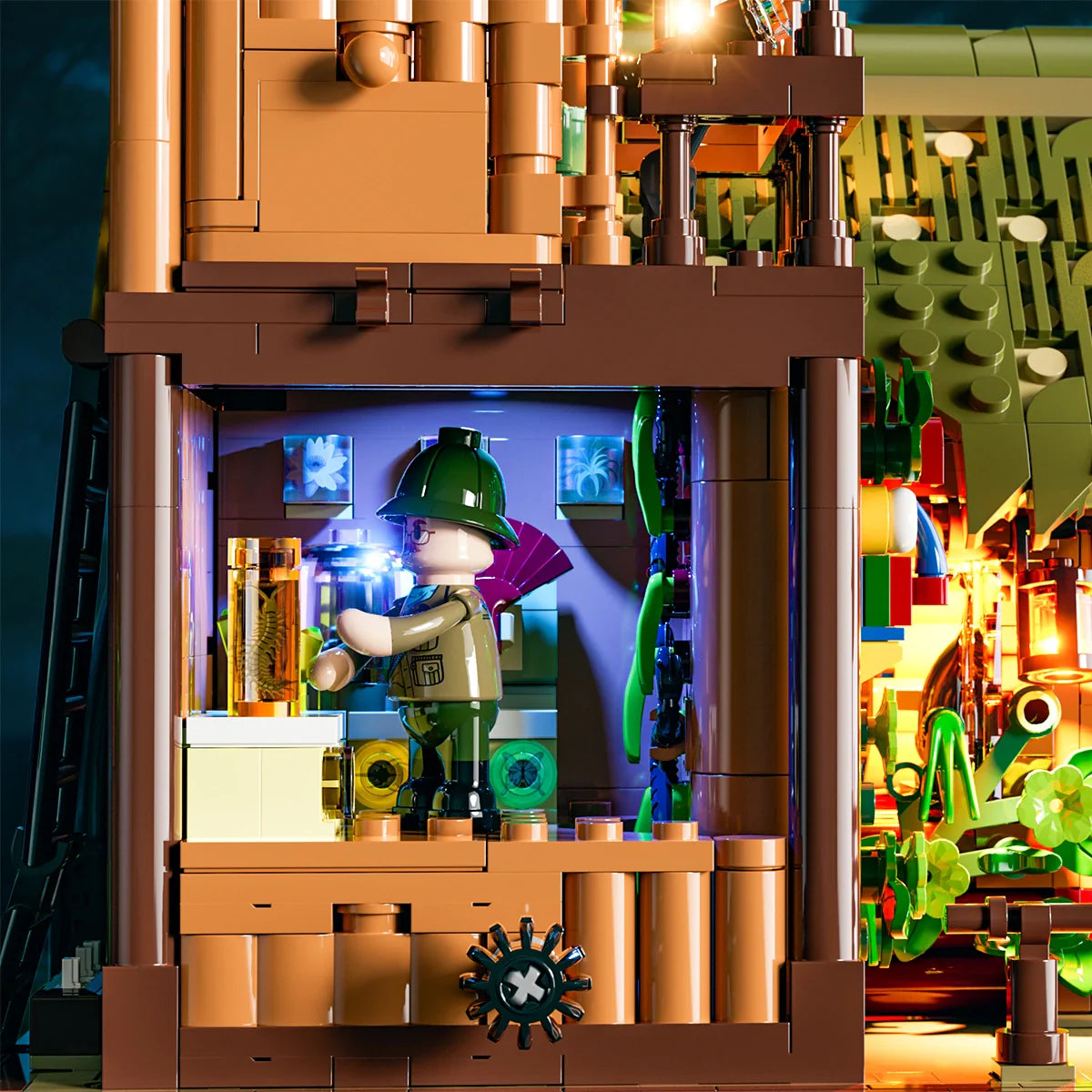 Lumibricks 10015 - Misty Forest Cabin