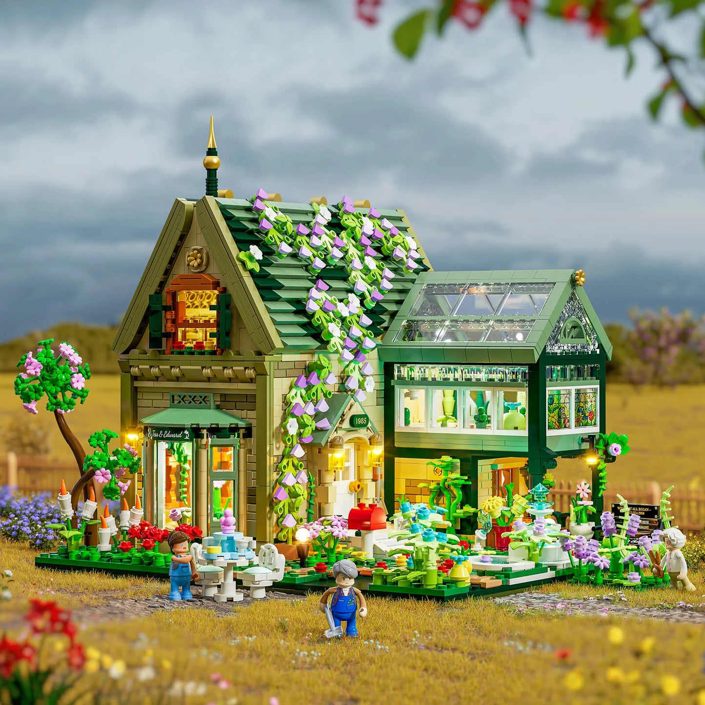 Lumibricks 10013 - Garden Cottage