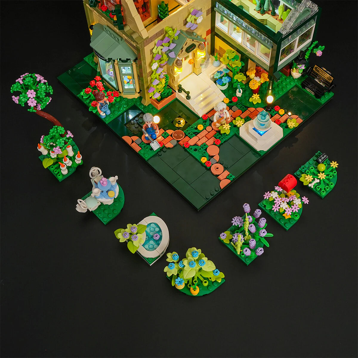 Lumibricks 10013 - Garden Cottage