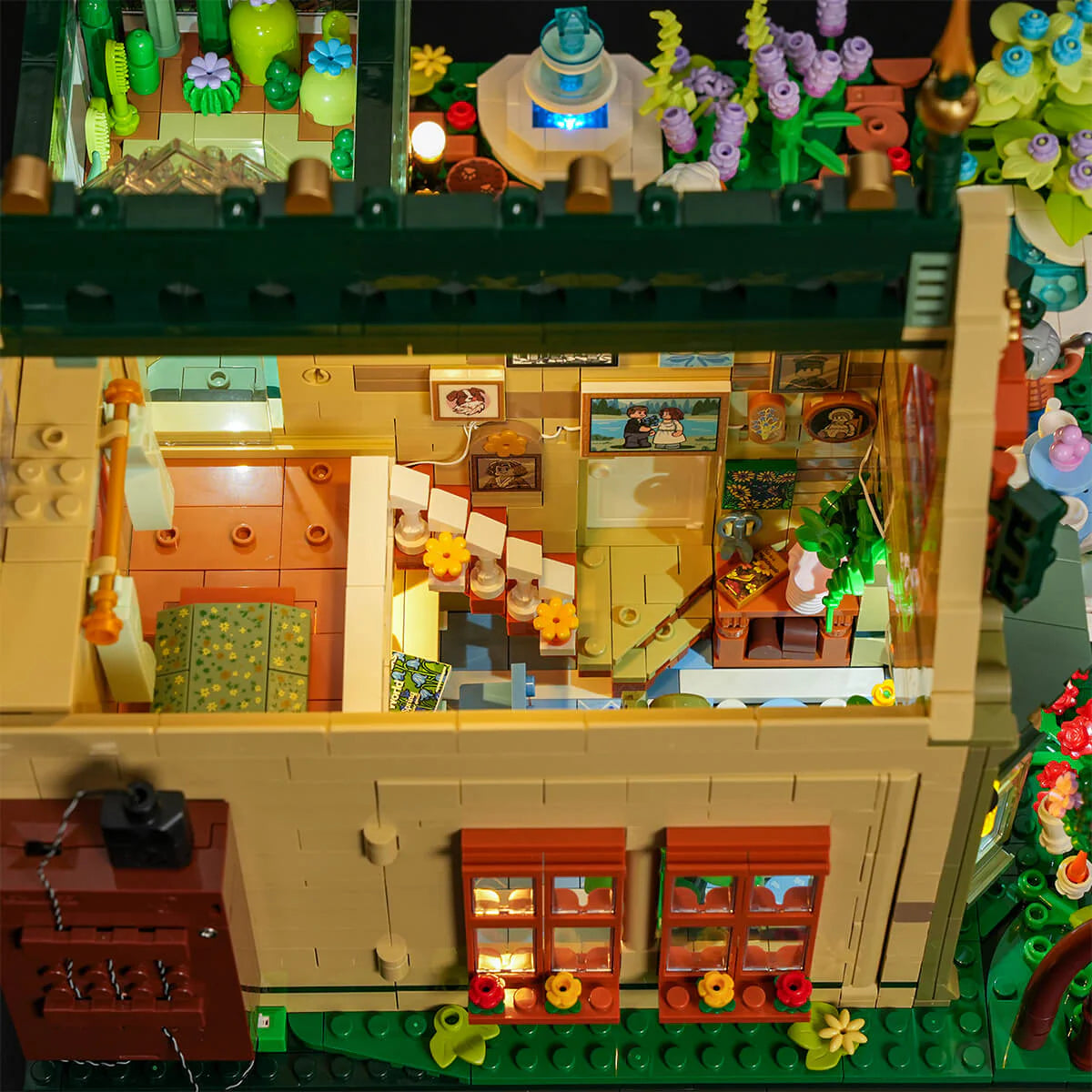Lumibricks 10013 - Garden Cottage