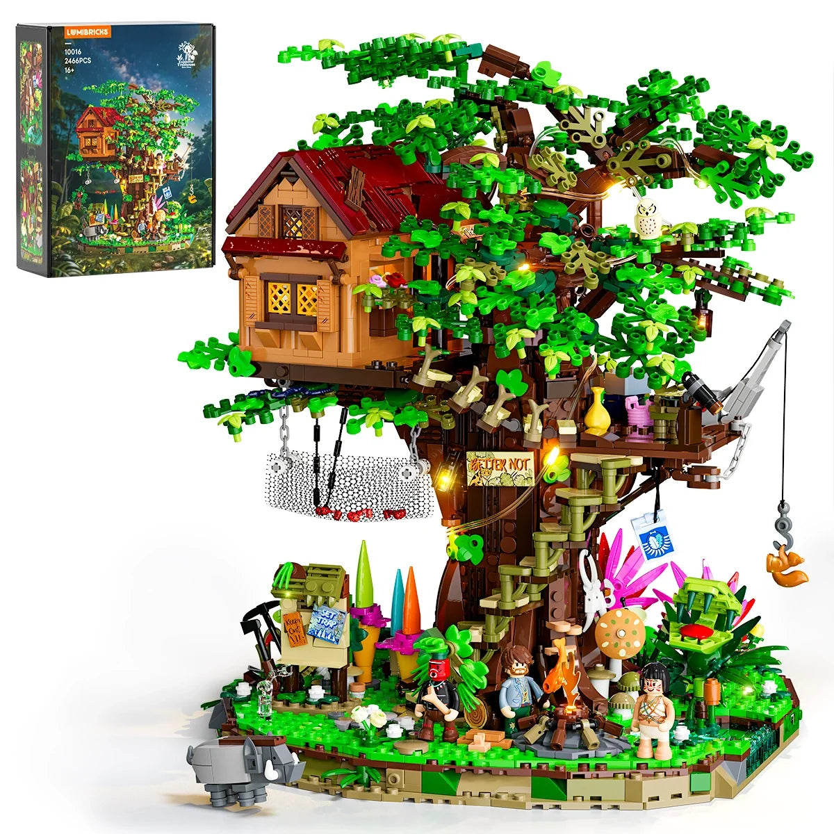 Lumibricks 10016 - Explorer Treehouse