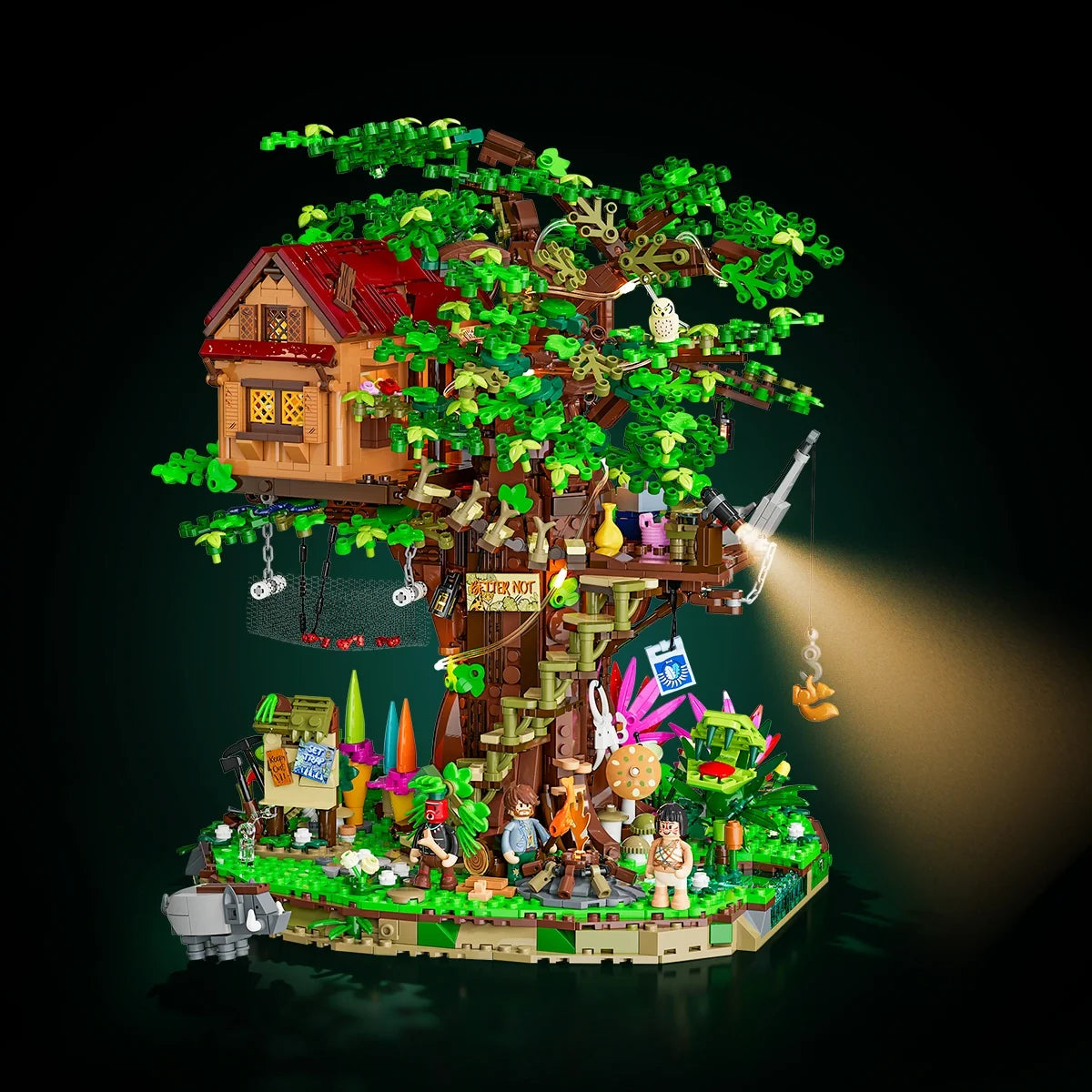 Lumibricks 10016 - Explorer Treehouse