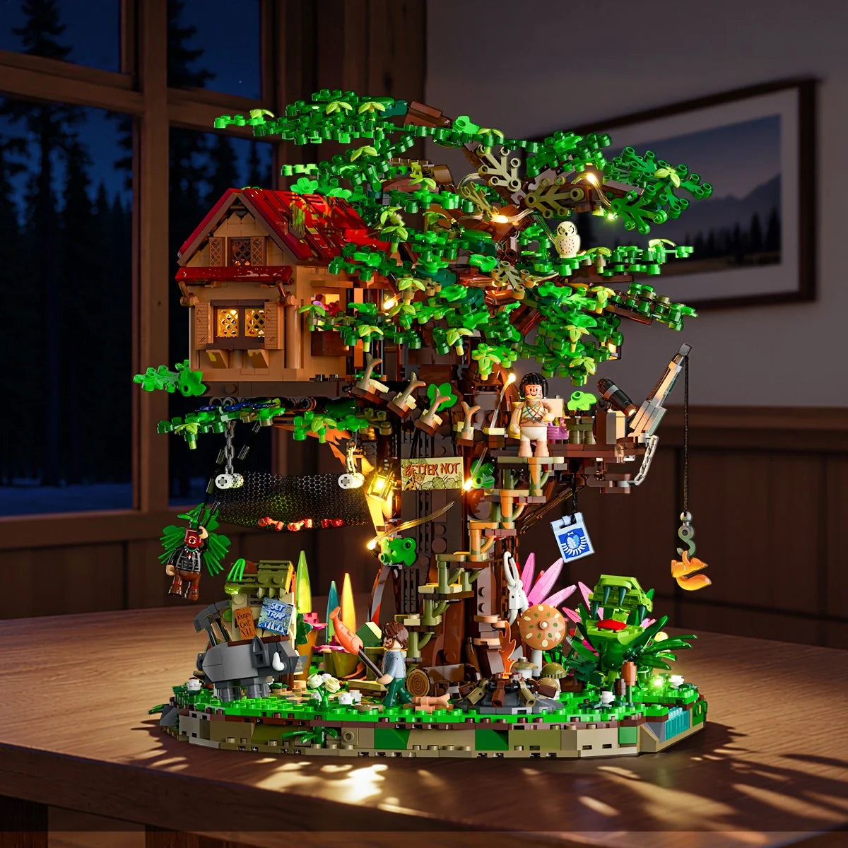 Lumibricks 10016 - Explorer Treehouse