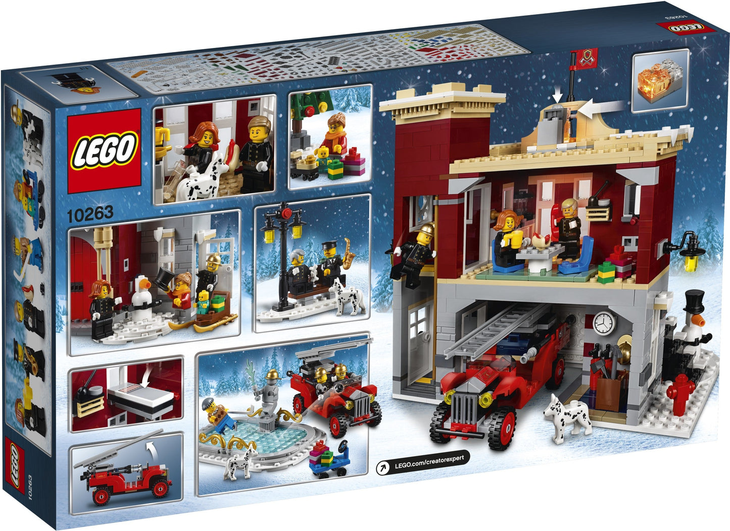 LEGO Creator Expert Winterliche Feuerwache 10263