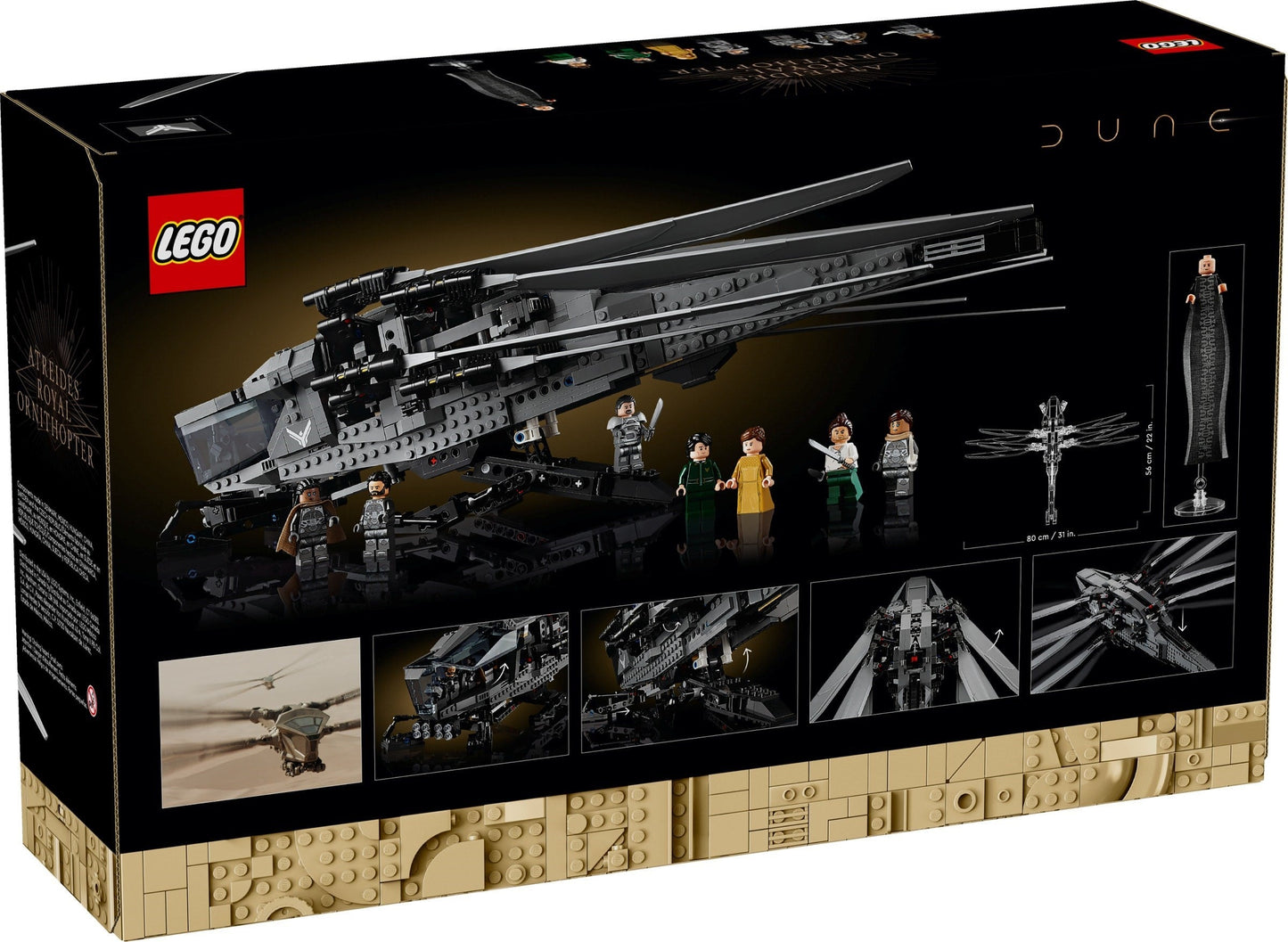 LEGO Icons Dune Atreides Royal Ornithoper 10327