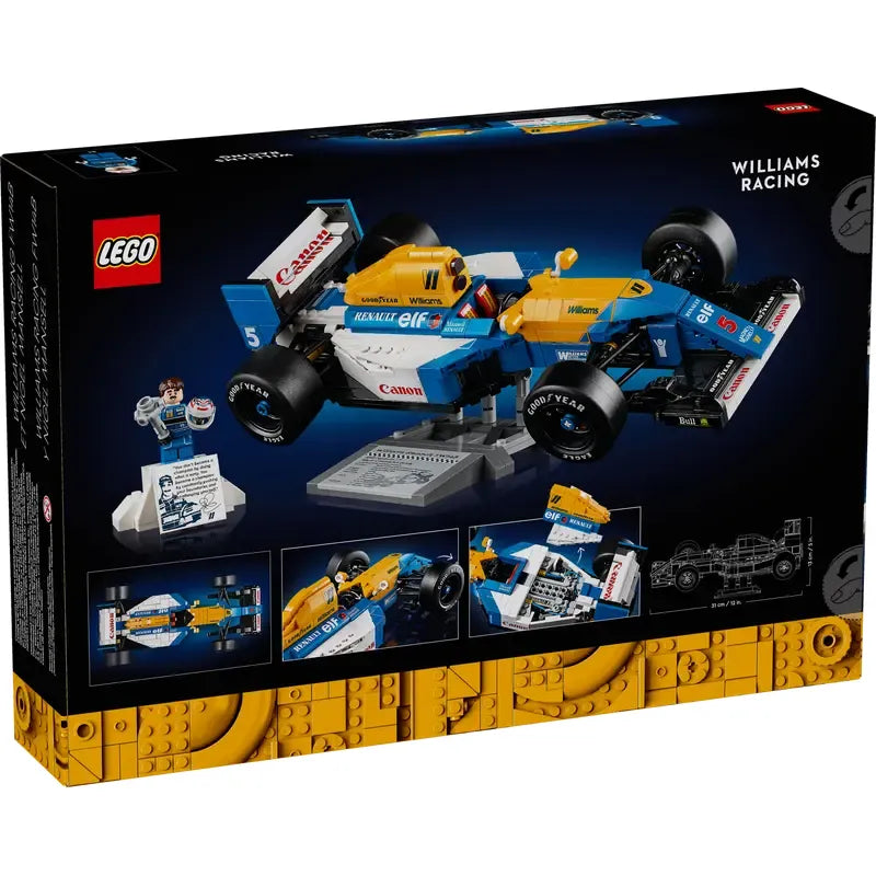 LEGO Icons Williams Racing FW14B mit Nigel Mansell 10353