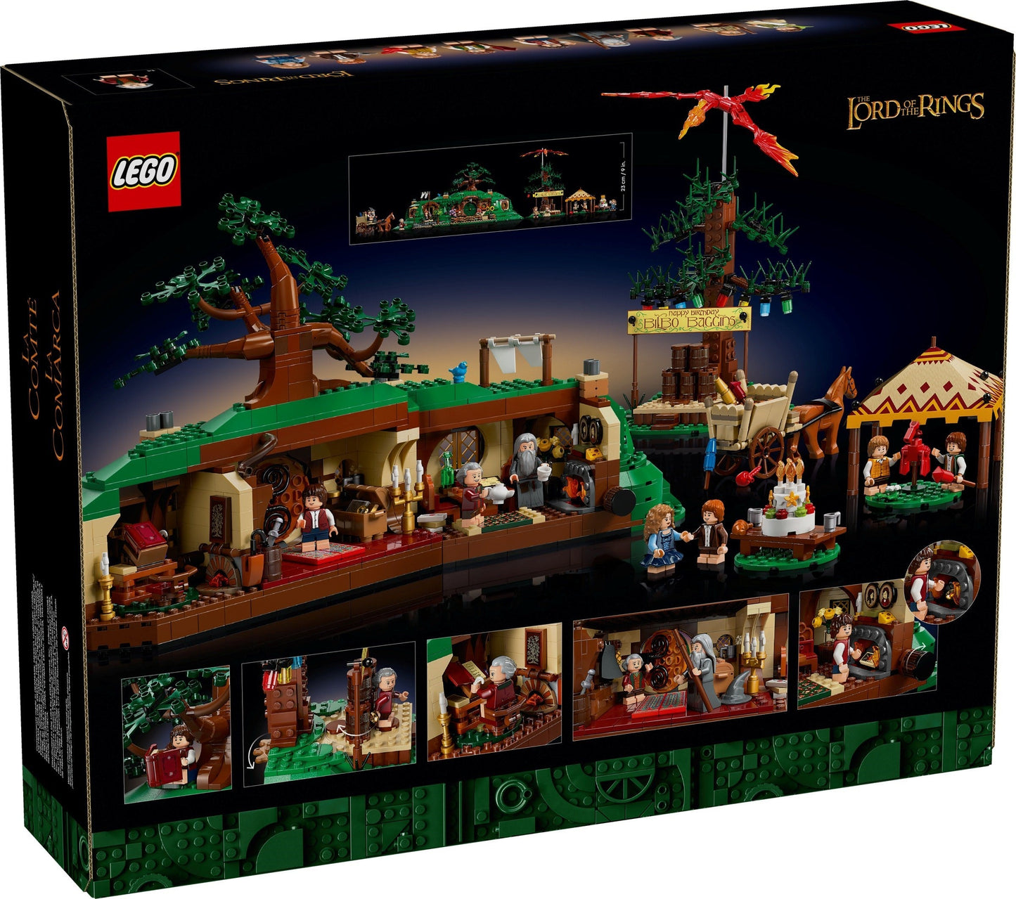 LEGO Icons Der Herr Der Ringe: Das Auenland 10354
