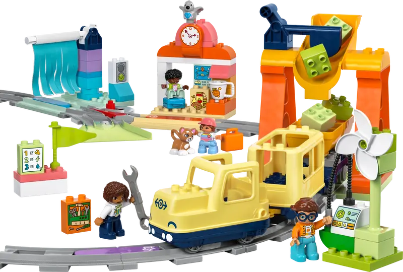 LEGO DUPLO Grosse interaktive Eisenbahn 10428
