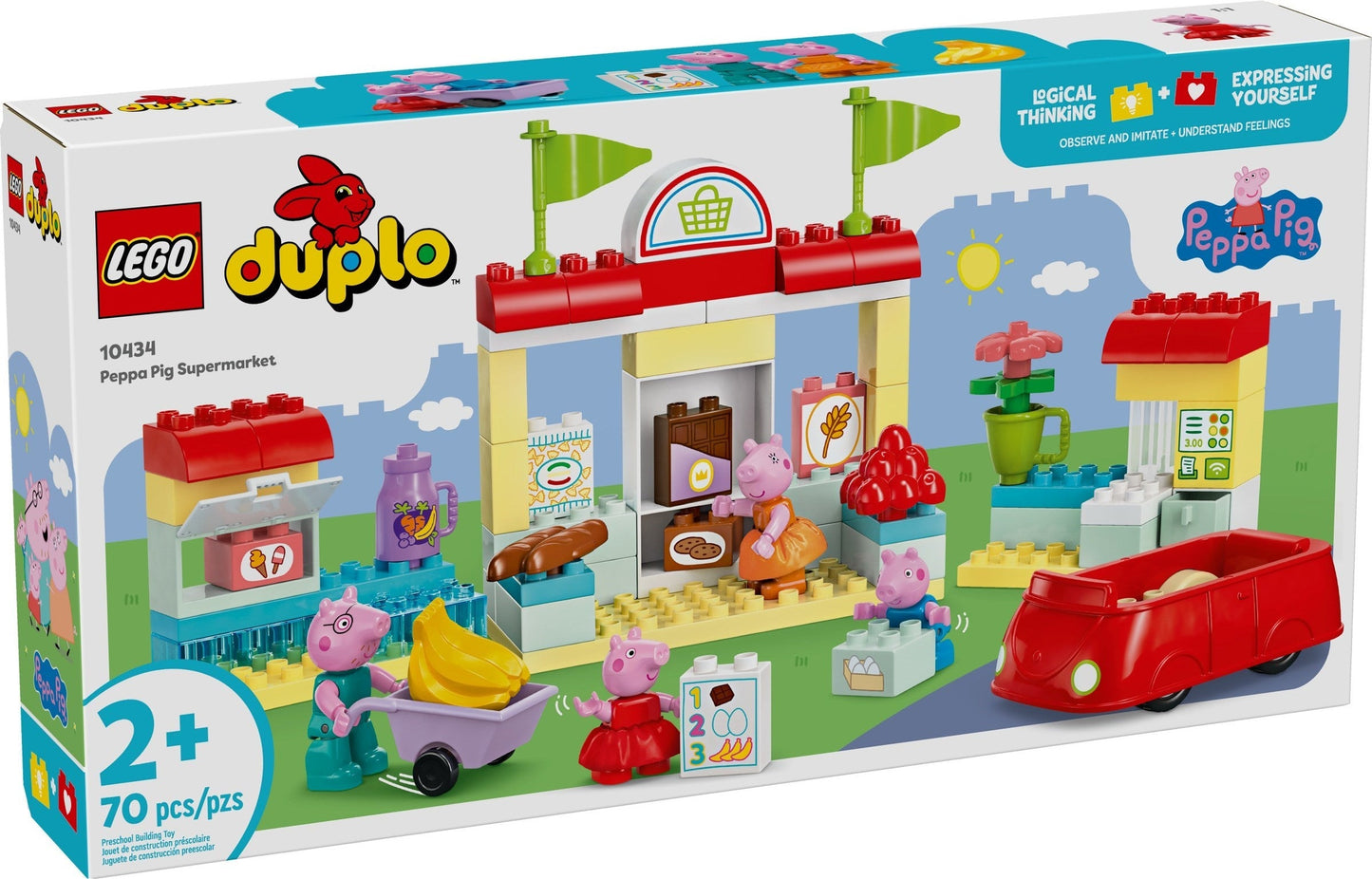 LEGO DUPLO Peppas Supermarkt 10434