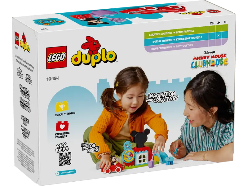 LEGO DUPLO Mickys Clubhaus und Auto 10454