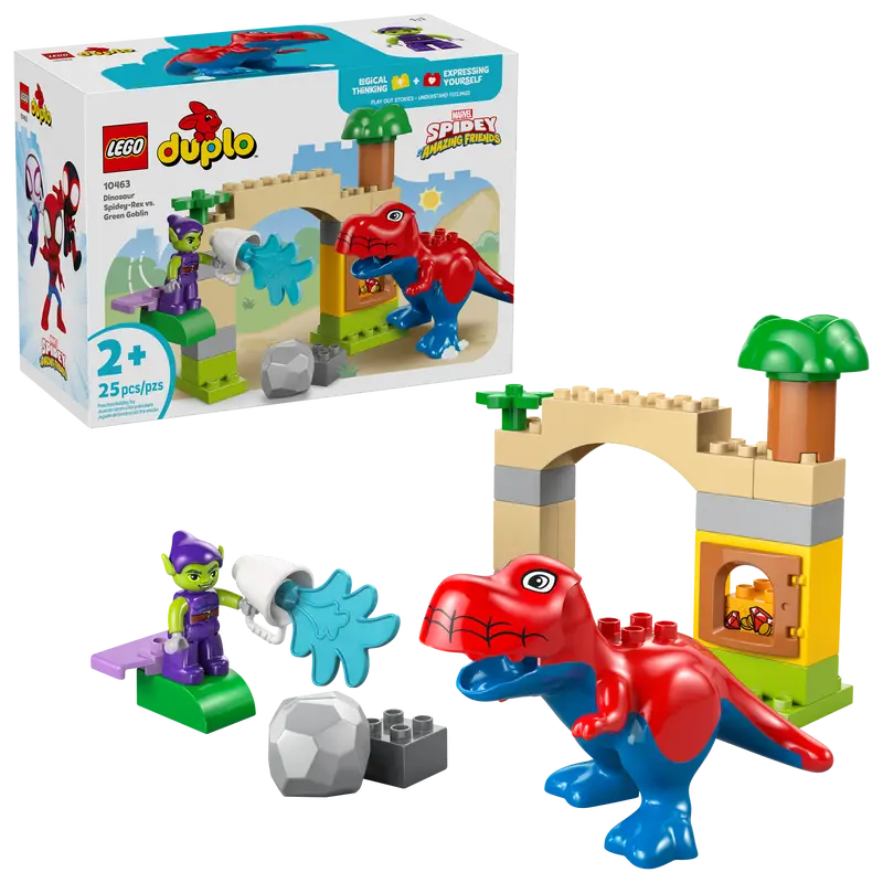 LEGO DUPLO Disney TM Spidey-Rex vs. Green Goblin 10463