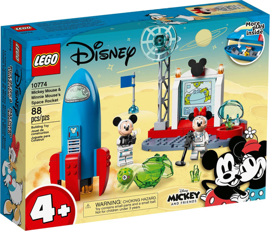 LEGO Disney Mickys und Minnies Weltraumrakete 10774