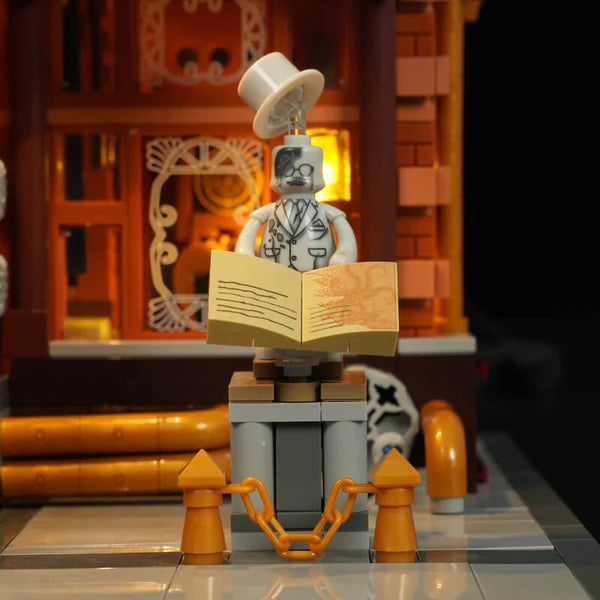 Lumibricks 11012 / L9115 - Steampunk Time Rift Library - Steampunk Time Rift-Bibliothek