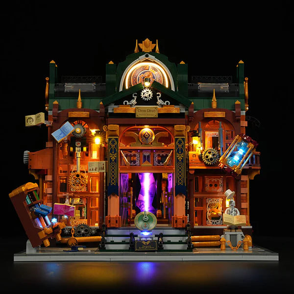 Lumibricks 11012 / L9115 - Steampunk Time Rift Library - Steampunk Time Rift-Bibliothek