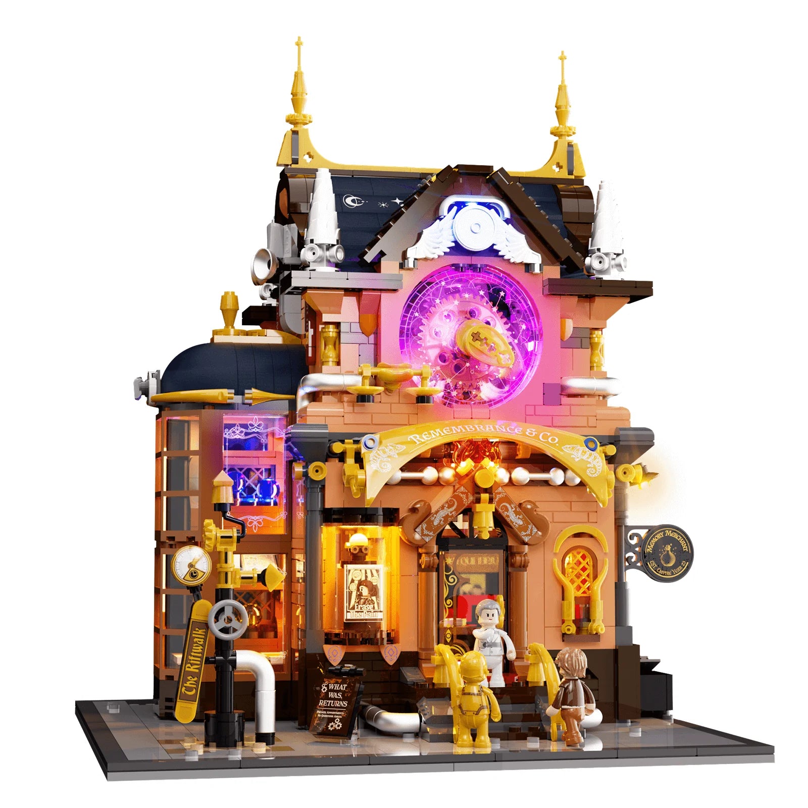 Lumibricks 11013 - Steampunk Memory Magic Shop - Steampunk-Gedächtnis-Zauberladen