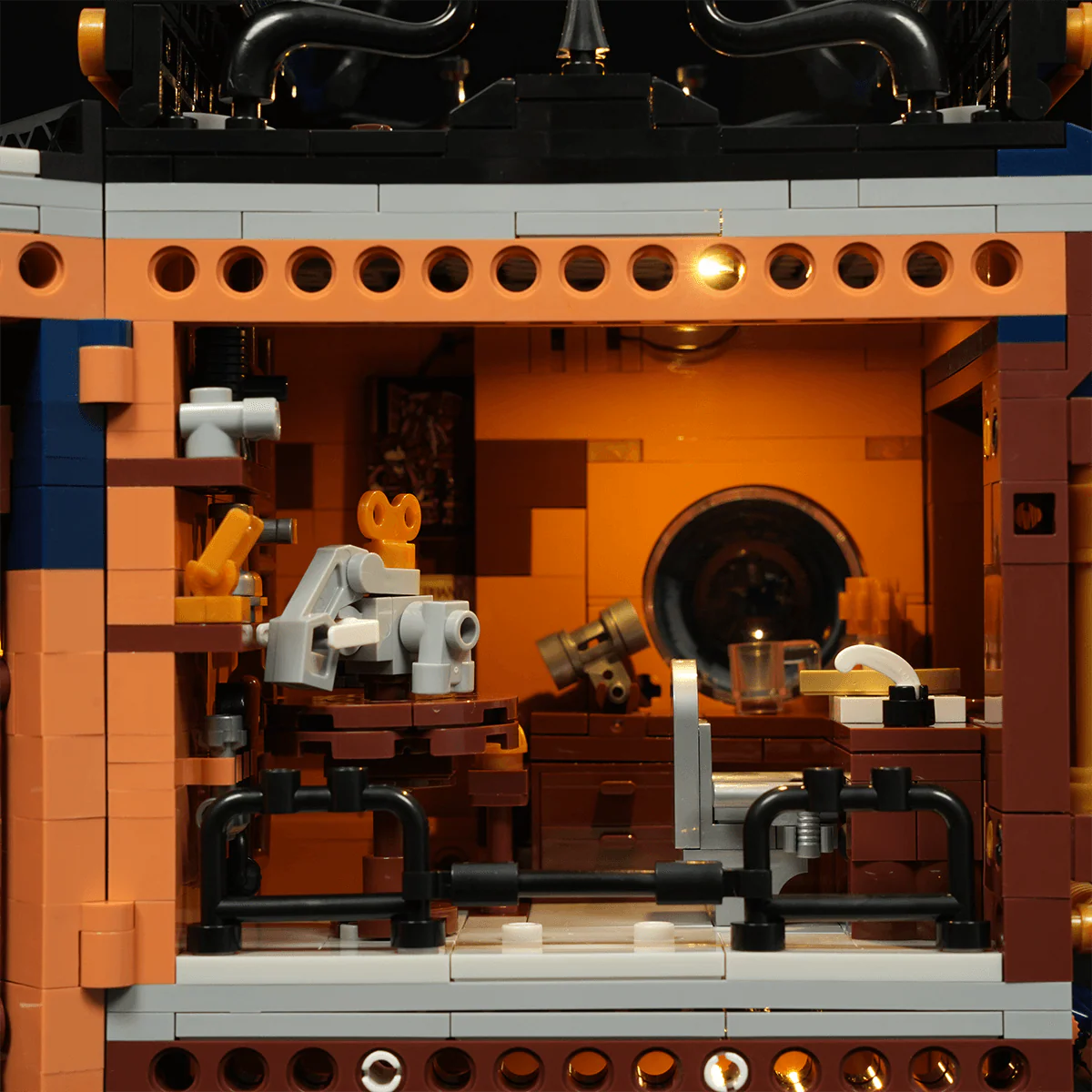 Lumibricks 11015 - Mechanical Workshop - Steampunk-Mechanikwerkstatt