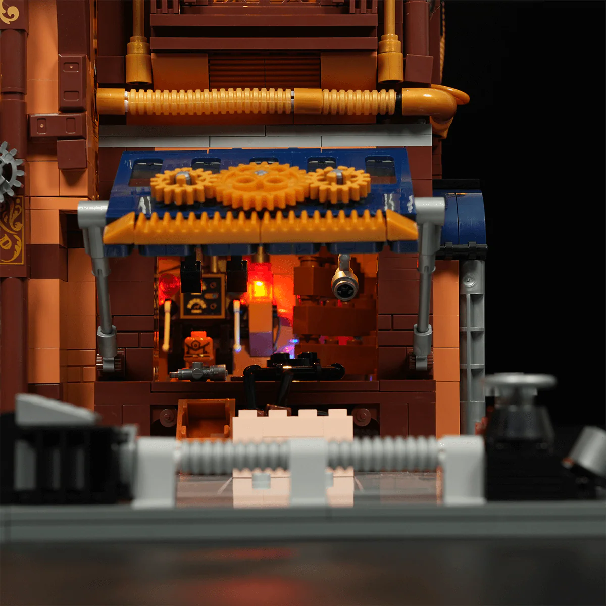 Lumibricks 11015 - Mechanical Workshop - Steampunk-Mechanikwerkstatt