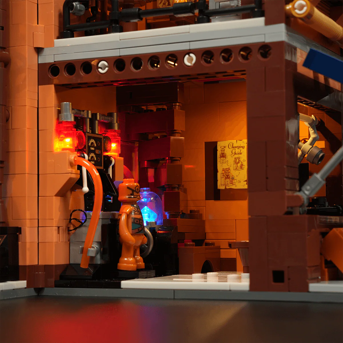 Lumibricks 11015 - Mechanical Workshop - Steampunk-Mechanikwerkstatt