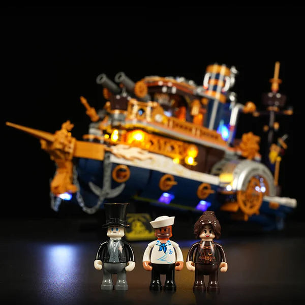 Lumibricks 11016 / L9106 - Steampunk Steamship - Steampunk Dampfschiff
