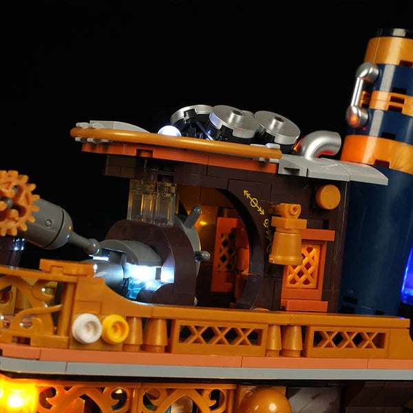 Lumibricks 11016 / L9106 - Steampunk Steamship - Steampunk Dampfschiff