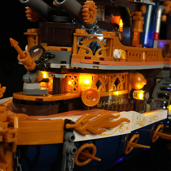 Lumibricks 11016 / L9106 - Steampunk Steamship - Steampunk Dampfschiff