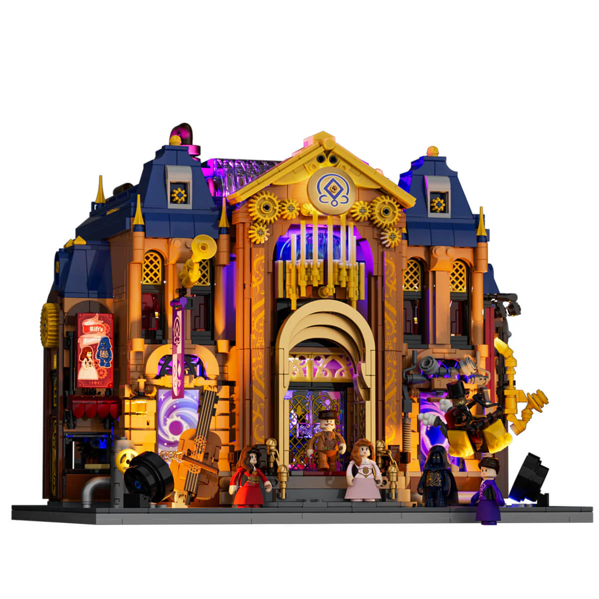 Lumibricks 11017 - Steampunk Time Opera House