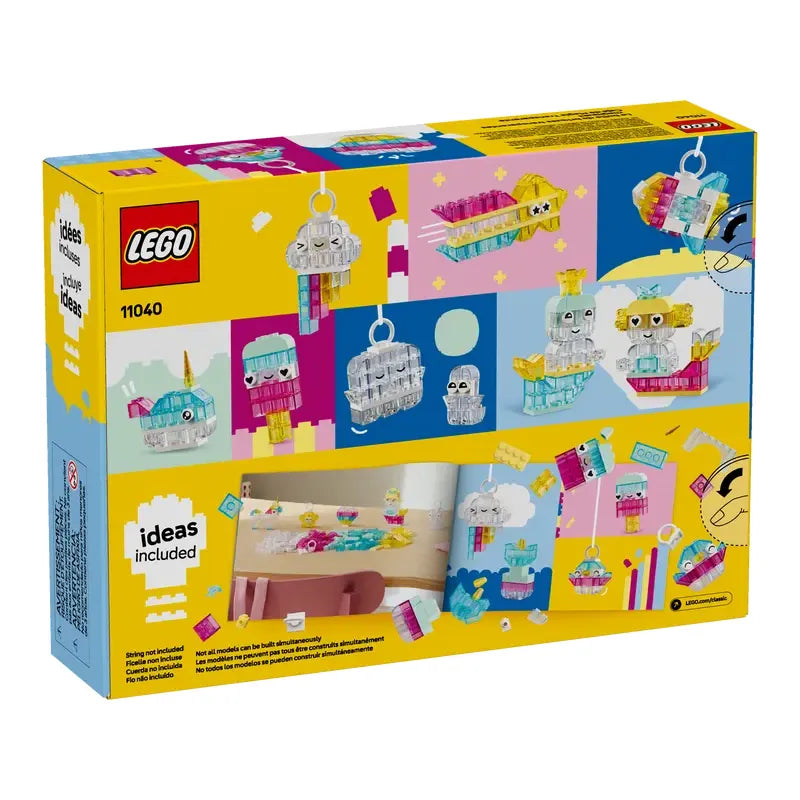 LEGO Classic Zauberbox mit durchsichtigen Steinen 11040