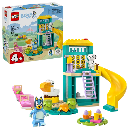 LEGO Bluey Bluey und Chloe auf dem Spielplatz 11201