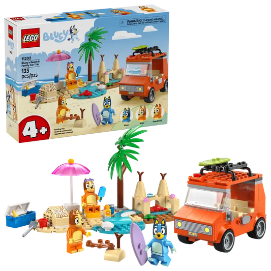LEGO Duplo Bluey Blueys Strandausflug 11202