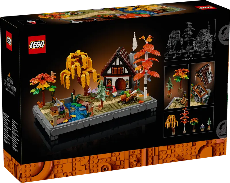 LEGO Icons Herbstlicher Landhausgarten 11372