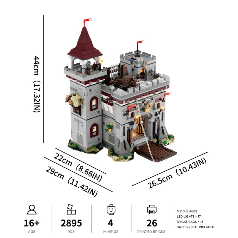 Lumibricks 12011 / L9109 - Castle Armory - Waffenlager der Burg