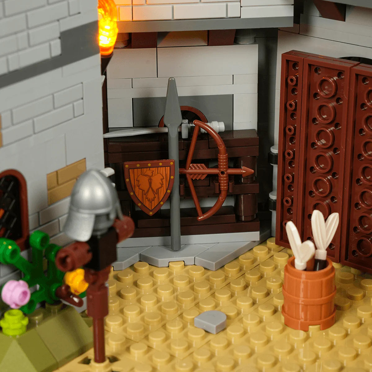 Lumibricks 12013 / L9119 - Medieval Guard Post - Mittelalterlicher Wachposten