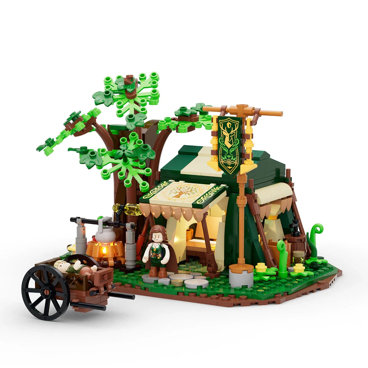 Lumibricks 12014 - Ranger Camp - Ranger-Camp