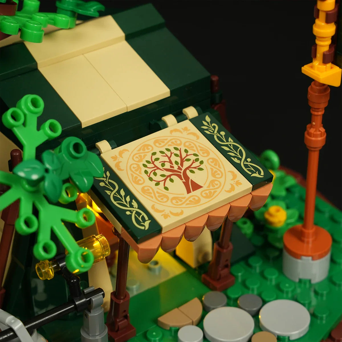 Lumibricks 12014 - Ranger Camp - Ranger-Camp