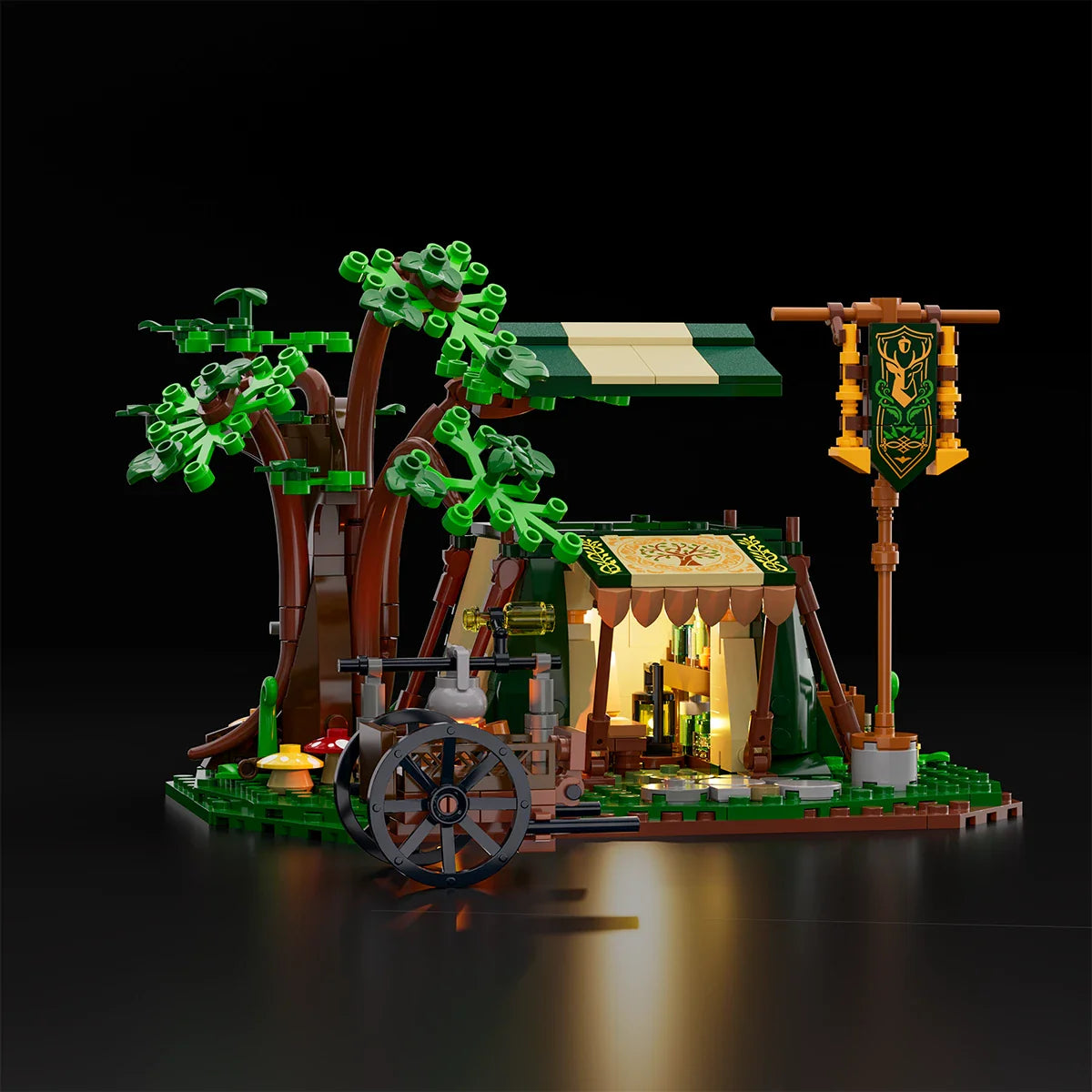 Lumibricks 12014 - Ranger Camp - Ranger-Camp