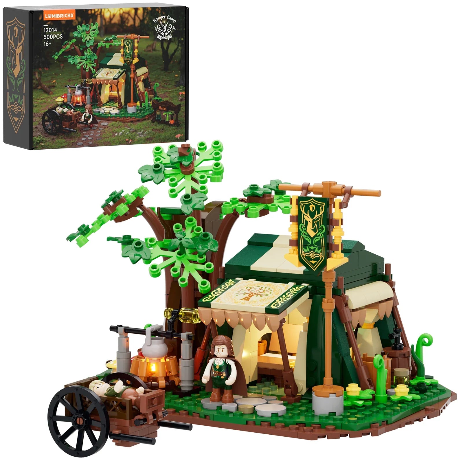 Lumibricks 12014 - Ranger Camp - Ranger-Camp