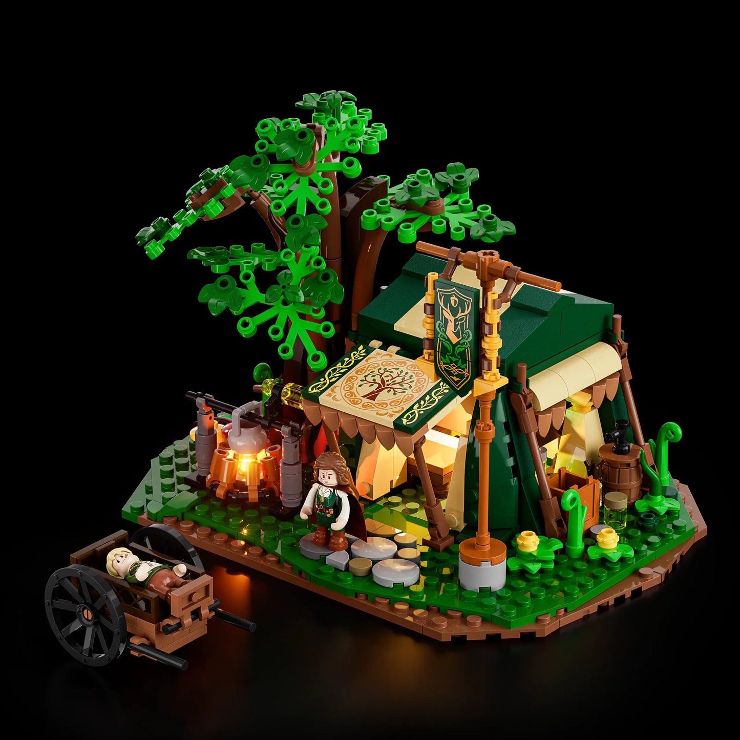 Lumibricks 12014 - Ranger Camp - Ranger-Camp