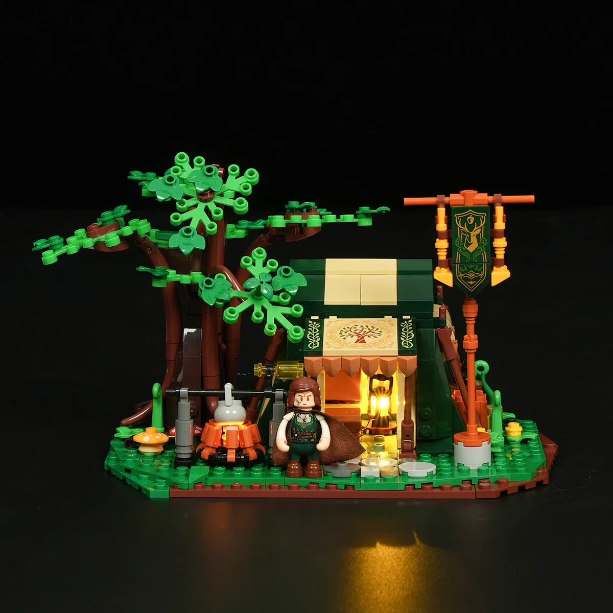 Lumibricks 12014 - Ranger Camp - Ranger-Camp