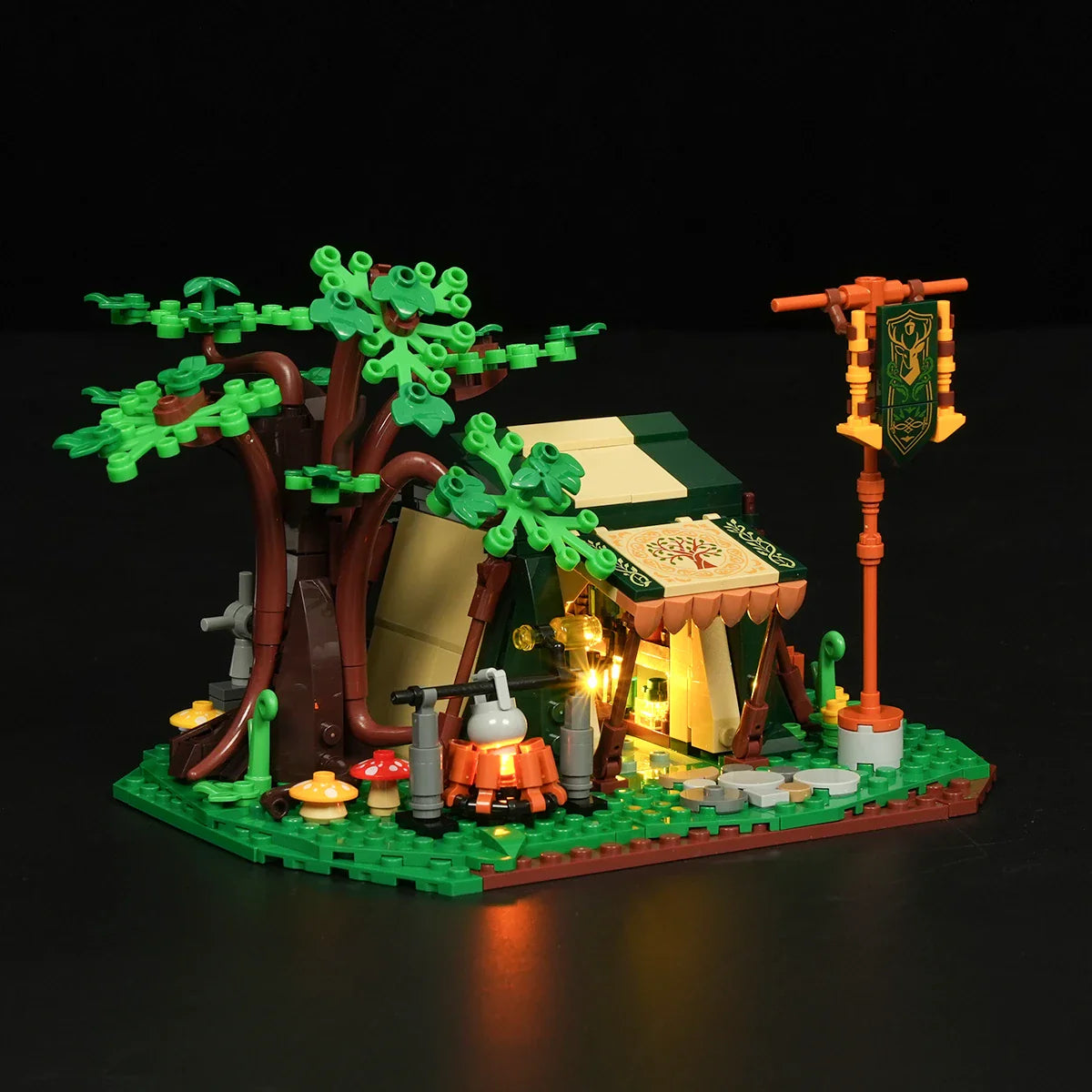 Lumibricks 12014 - Ranger Camp - Ranger-Camp