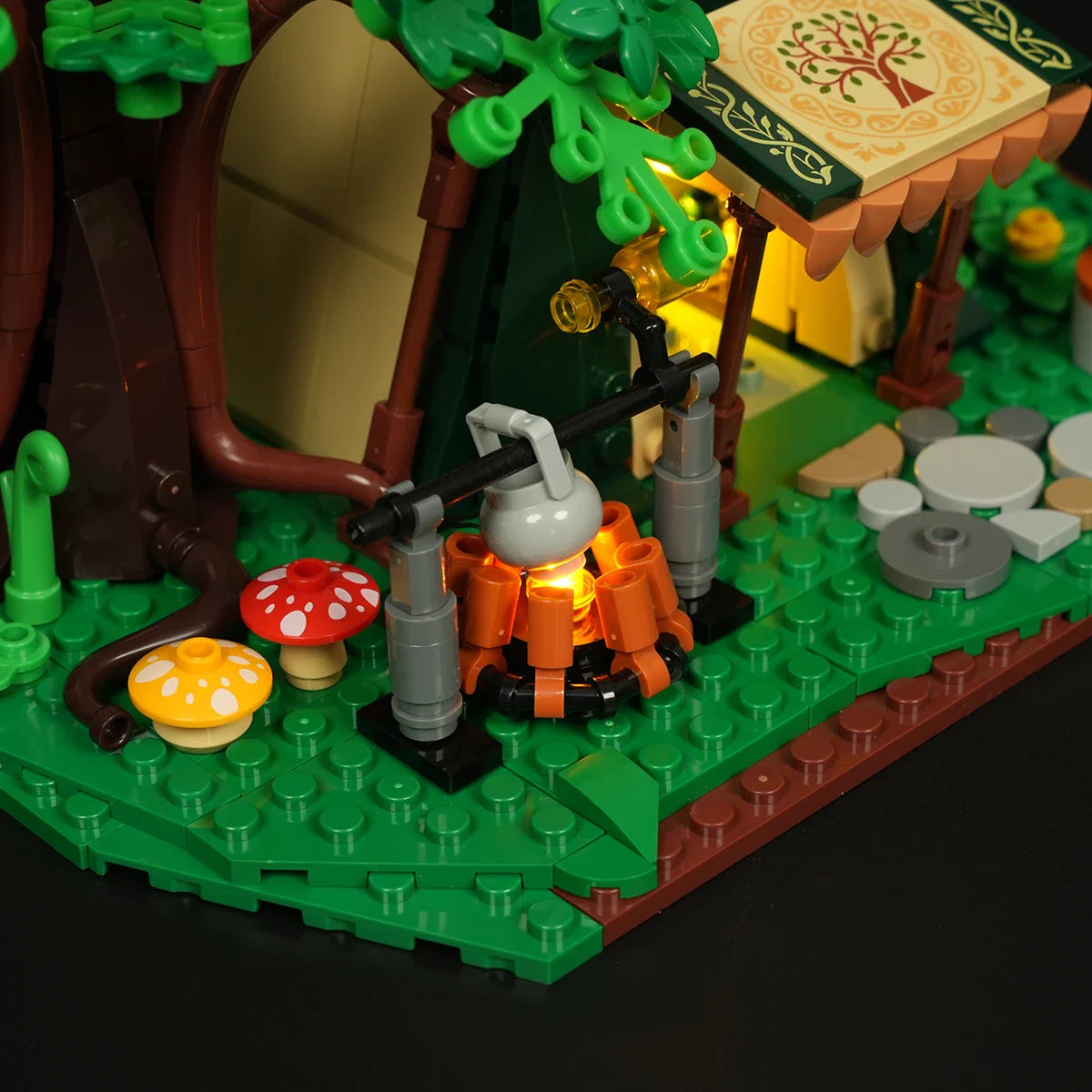 Lumibricks 12014 - Ranger Camp - Ranger-Camp