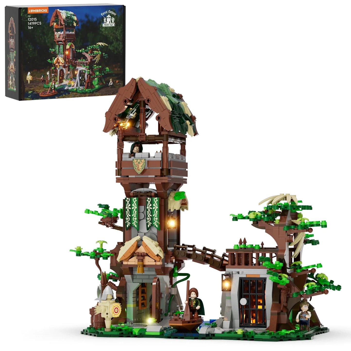 Lumibricks 12015 - Forest Outpost - Waldaussenposten