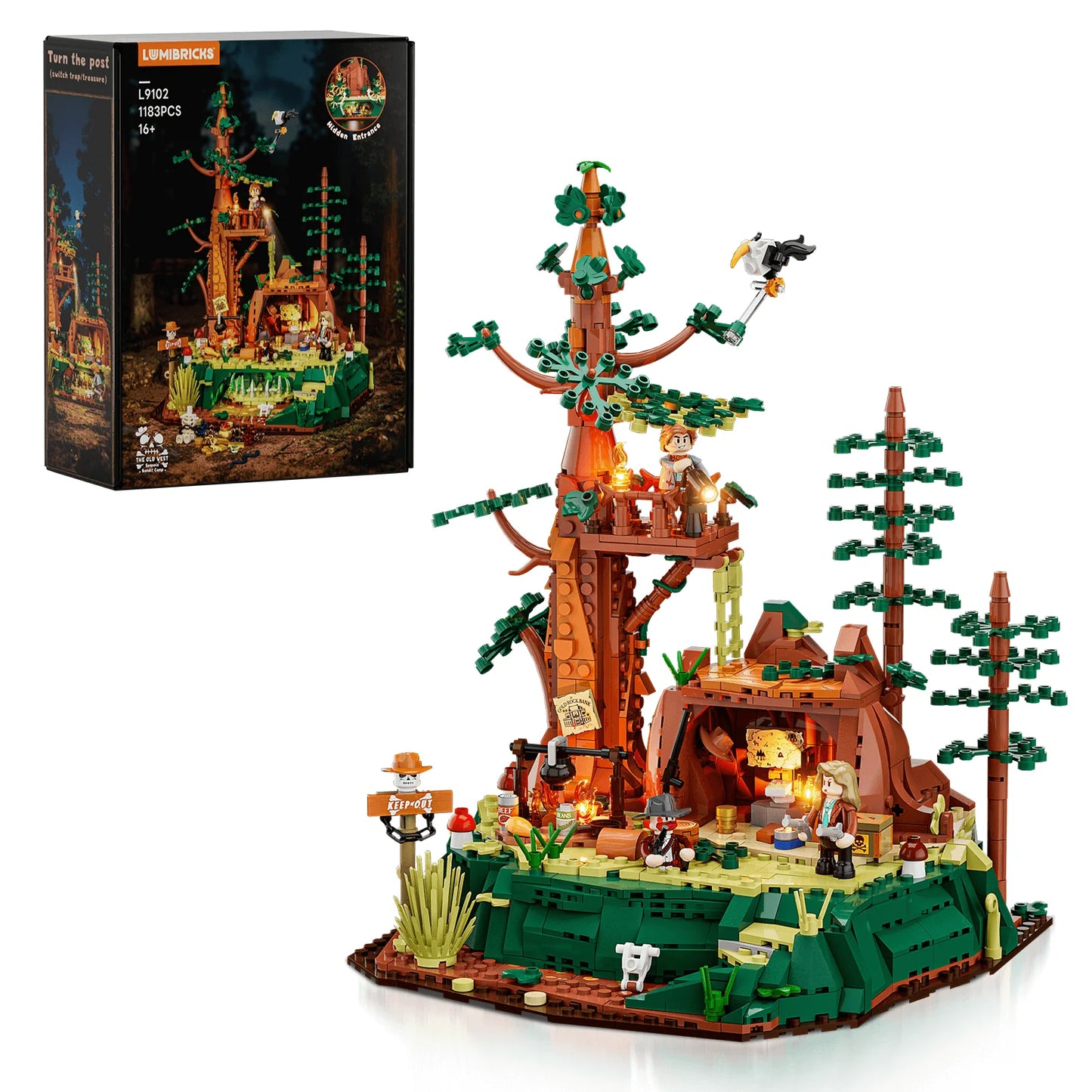 Lumibricks 14012 / L9102 - Sequoia Bandit Camp - Sequoia Bandit Camp