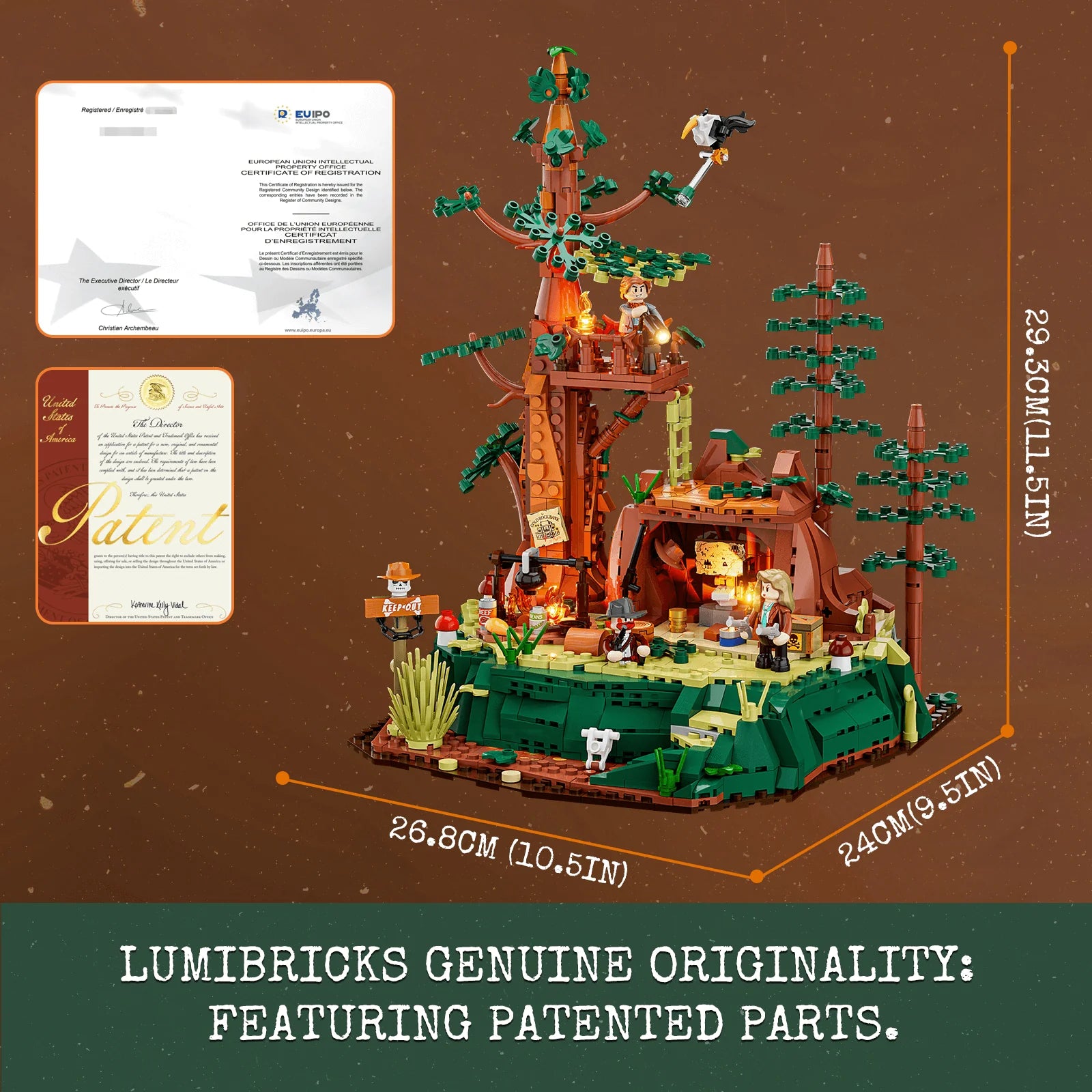 Lumibricks 14012 / L9102 - Sequoia Bandit Camp - Sequoia Bandit Camp