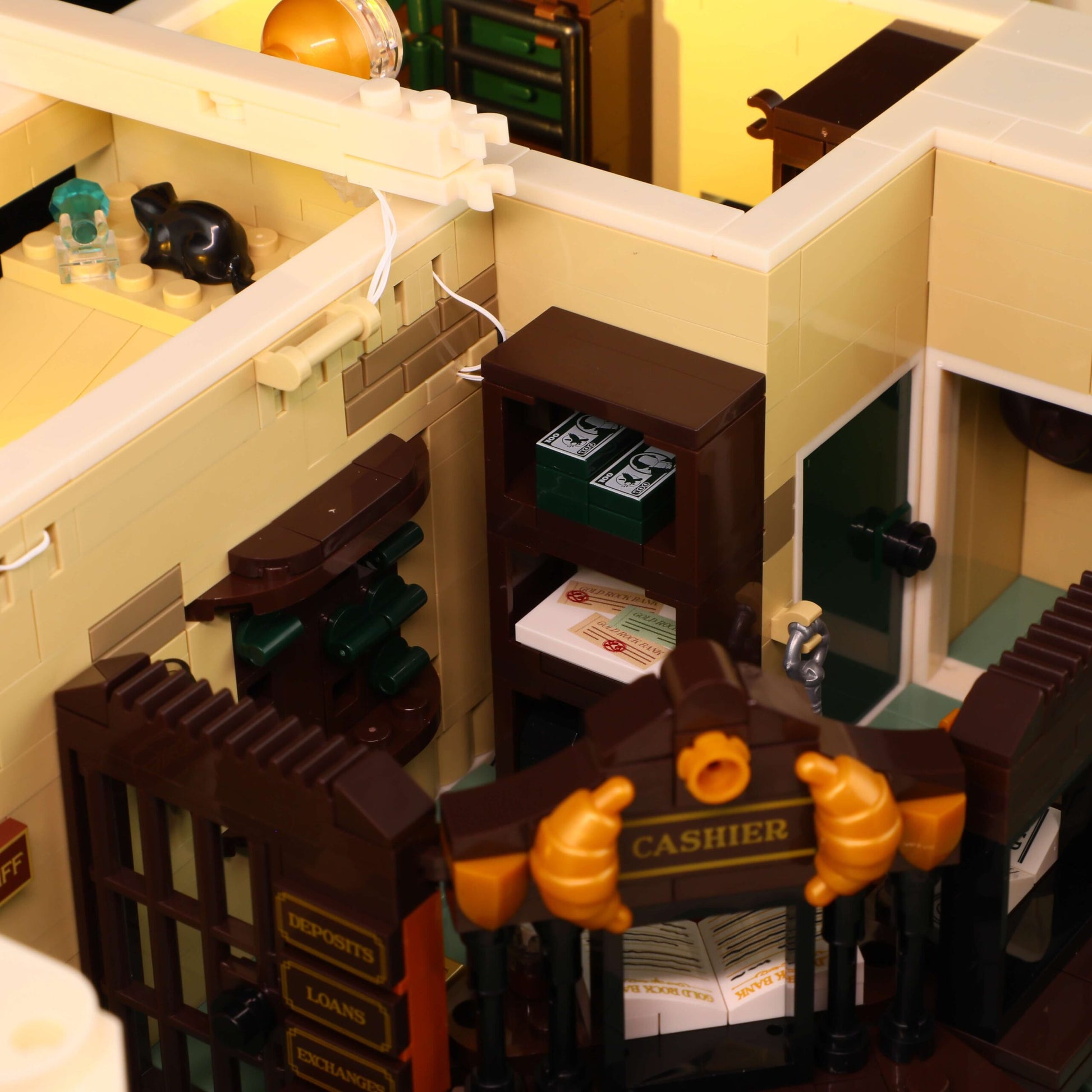 Lumibricks 14013 / L9097 - Western Bank Heist - Western Bank Raubüberfall