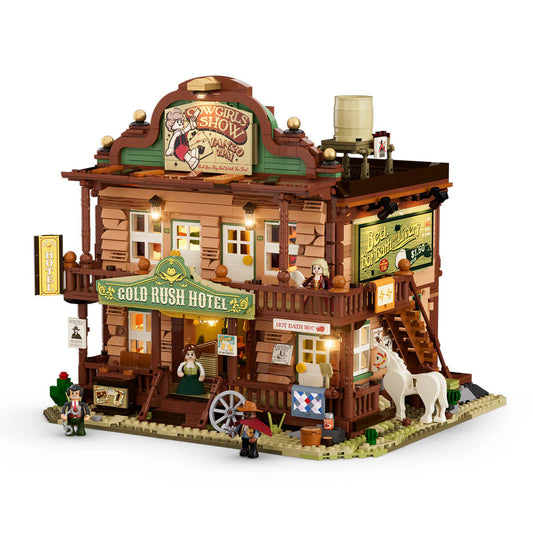 Lumibricks 14014 - Old West Inn - Gasthaus im Alten Westen