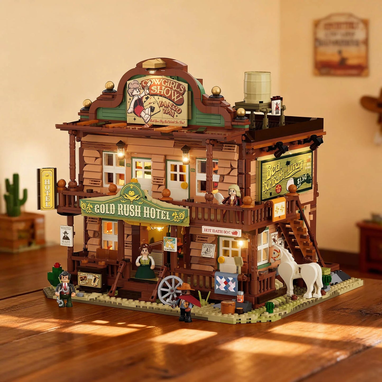 Lumibricks 14014 - Old West Inn - Gasthaus im Alten Westen