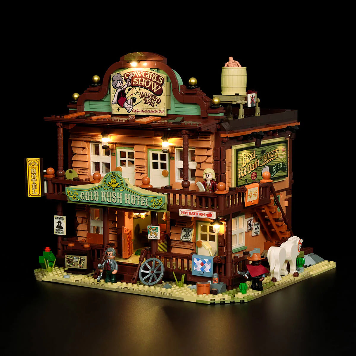 Lumibricks 14014 - Old West Inn - Gasthaus im Alten Westen