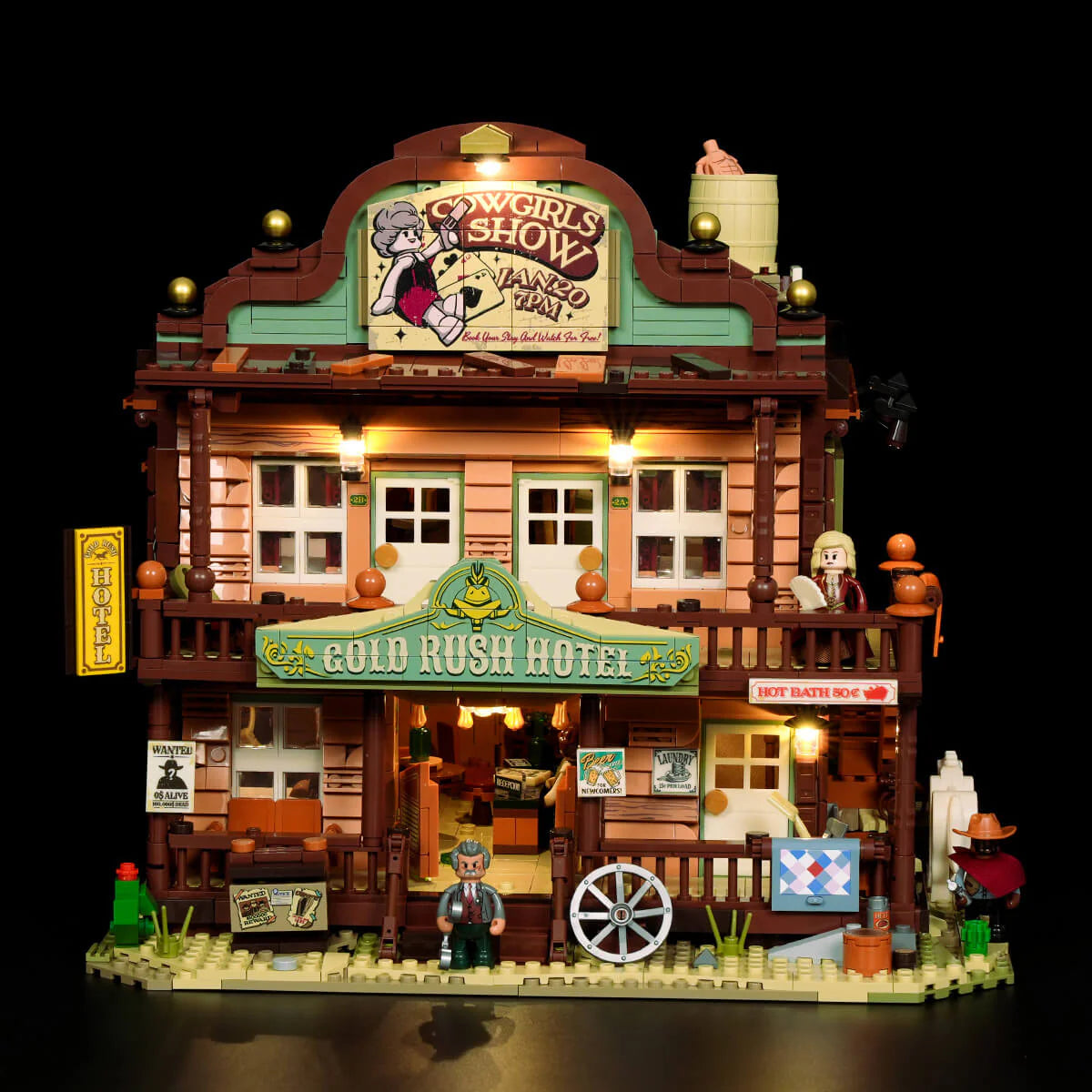 Lumibricks 14014 - Old West Inn - Gasthaus im Alten Westen