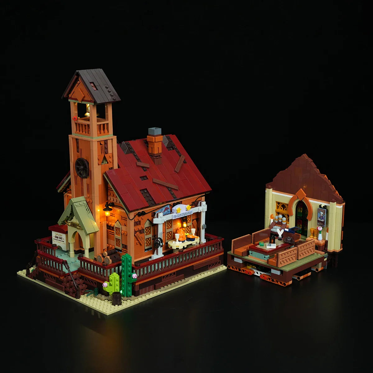 Lumibricks 14016 - Old West Meeting Hall - Wild West Versammlungssaal
