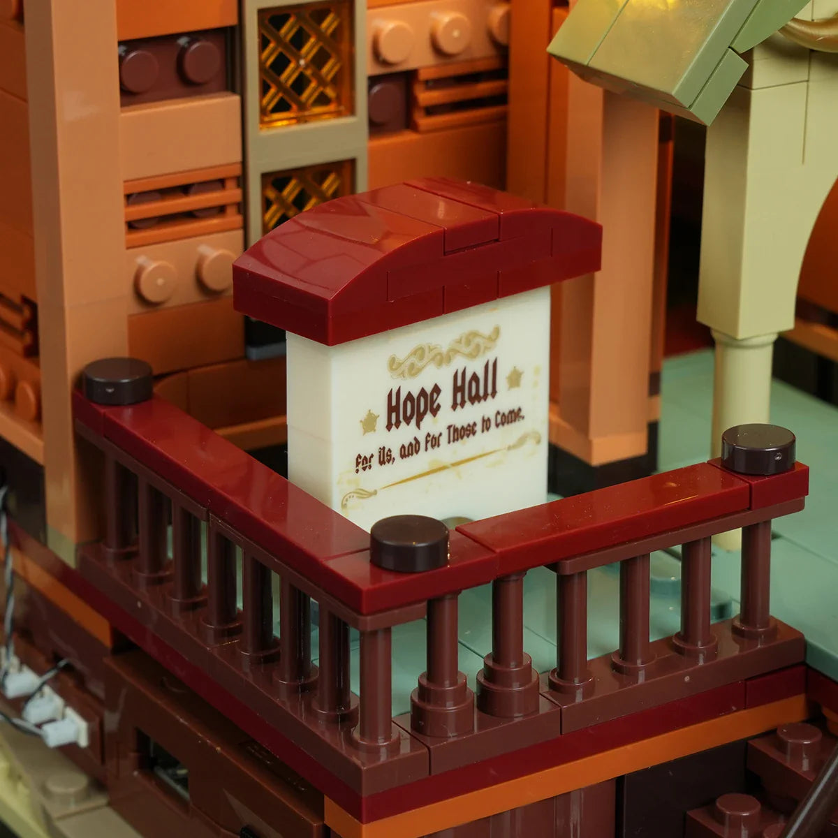 Lumibricks 14016 - Old West Meeting Hall - Wild West Versammlungssaal